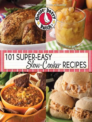 101 Super Easy Slow-Cooker Recipes Cookbook - ebook